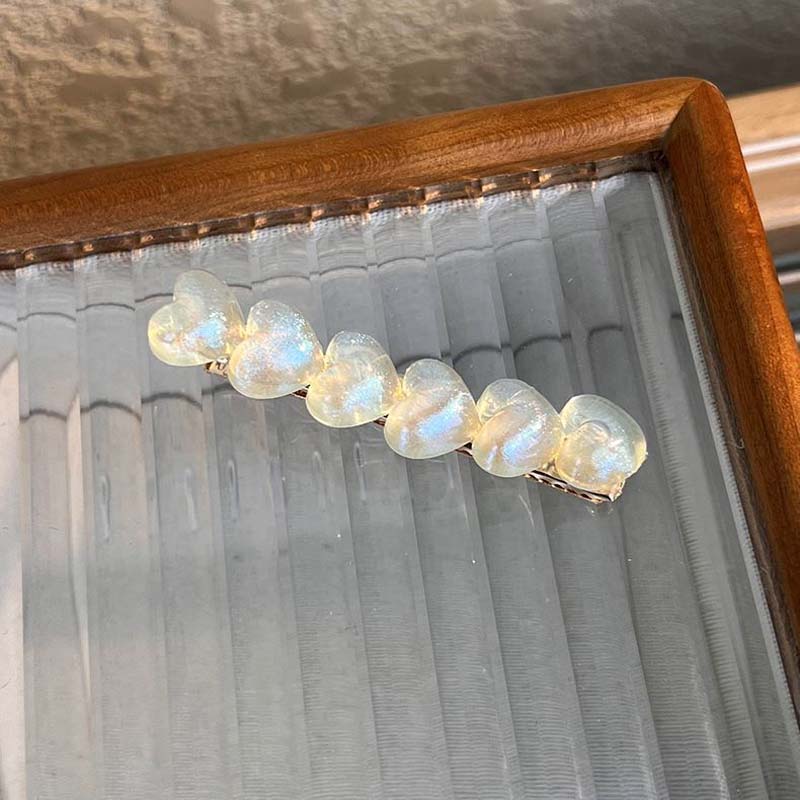 

New Candy Color Cute Heart Hairpins for Girls Fashion Sweet Side Hair Clips Barrettes Lovely Headband Hair Accessories