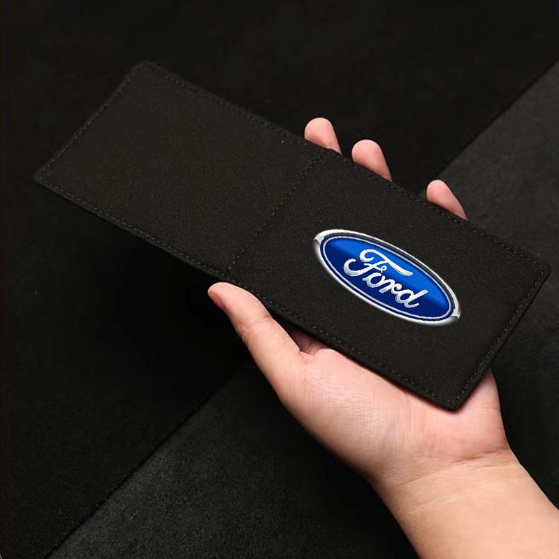 Car Driver License Cover Suede Anti-Fur Car Driving Documents For Ford Fiesta MK7 Mondeo MK4 ST Focus MK1 MK2 MK3 Focus 2 3 4