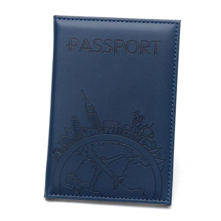 Leren Paspoorthouder Slimme Reis ID Portemonnee Dunne Paspoorthouder Leren Cover Reisaccessoires