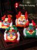 Zodiac Year Faucet Car Sachet Perfume Bag Pendant Embroider Ping An Fulong Mascot Dragon Boat Festival Gift Chinese Style