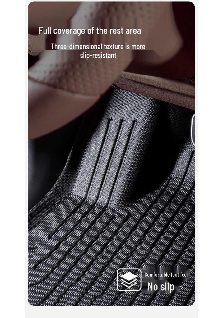 Geely Xingrui TPE Car Floor Mats: Full Surround, Waterproof, Anti-slip, Stain-proof Car Accessories