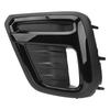 Front Fog Light Cover Gloss Black Front Bumper Fog Lamp Trim for Forester SK Pre Facelift 2019 To 2021 Left: 57731SJ130