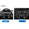 For 2011-16 Hyundai Elantra Carbon Fiber Front Steering Wheel Frame Cover Trim