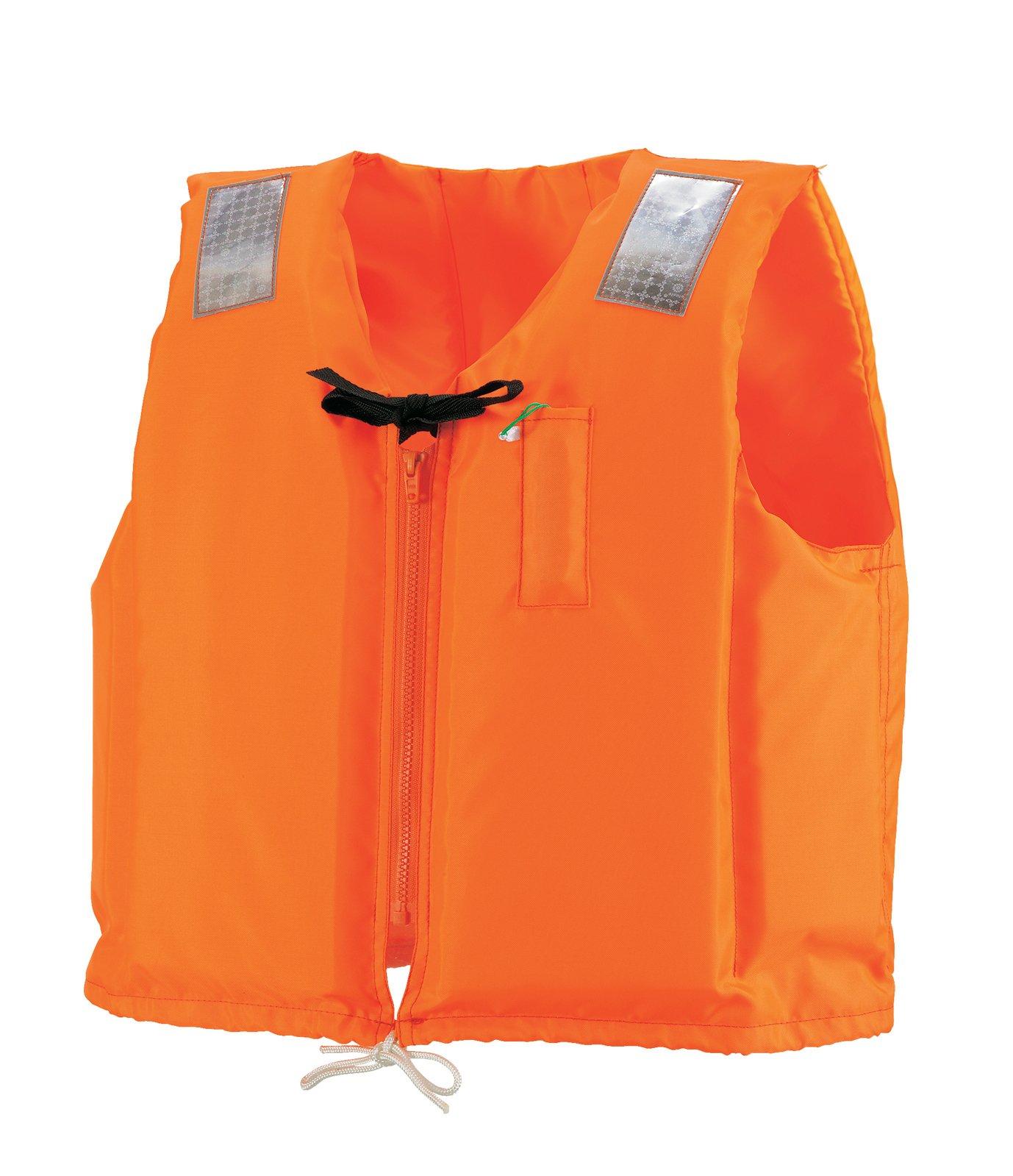 

Ocean Life Small Boat Life Jacket Ocean Orange Ship Inspection Compliant Flood Prevention Ministry of Transport and Tourism Approved Type A Certified