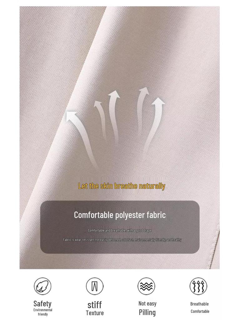 Women's High-Waist Wide Leg Trousers: 2025 Spring/Autumn Fashion, Versatile, Trendy, Slimming, Straight-Leg Casual Pants