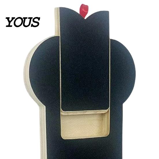 Pet Nail Grinder Alternative Dog Scratch Board with Treat Box, Wooden File Board, Bone Scratching Deck Shaped Pad, for Large Medium Small Dogs