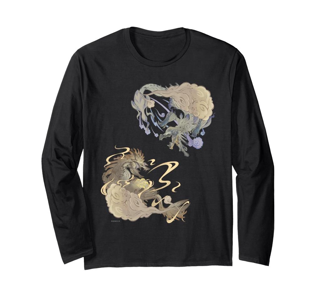 MONSTER HUNTER RISE Naruhata Hime & Ibushi Makihiko Long Sleeve T-Shirt