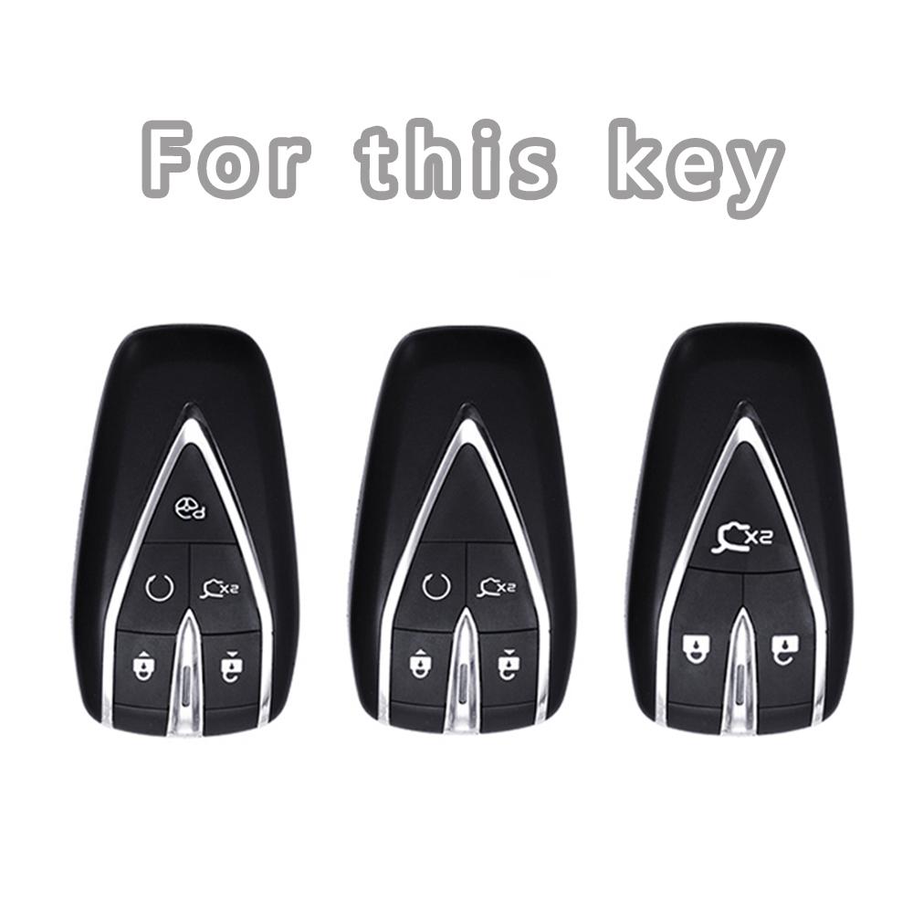 4 Buttons TPU Car Key Remote Fob Cover for Changan CS35 PLUS CS55 PLUS CS75 PLUS 2019 Shell Fob Holder Key Case Accessories