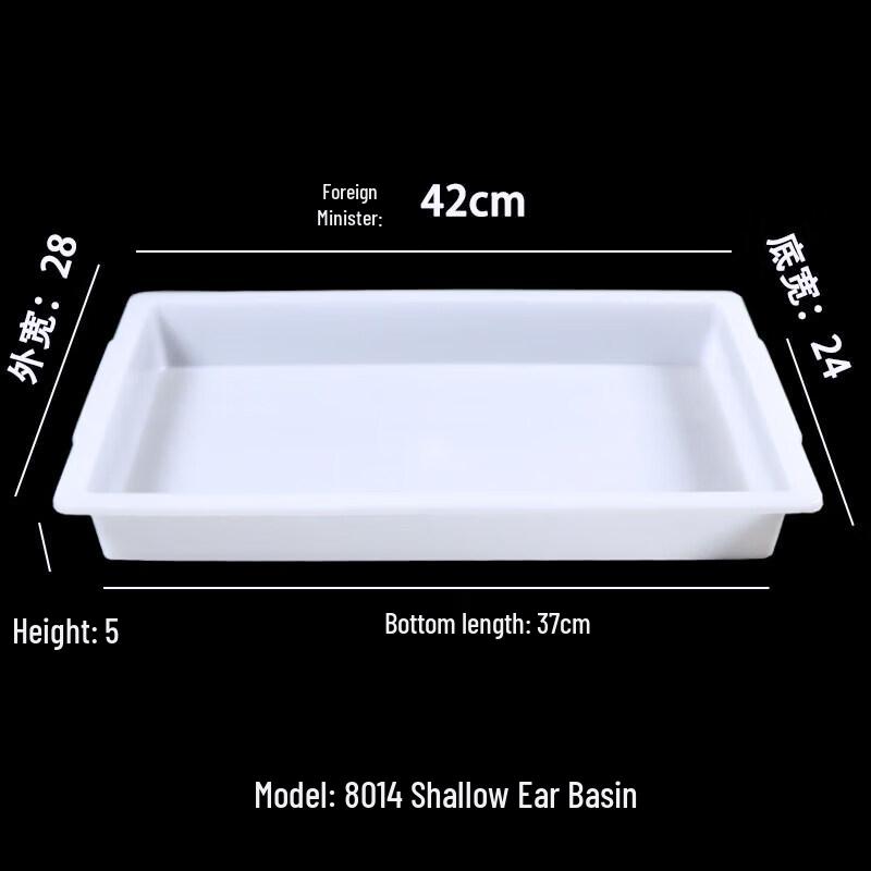 Rectangular Food-Grade Plastic Storage Box