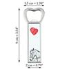 Paso Fino – Bottle opener with a horse, personalized fridge magnet bottle opener | Art-Dog