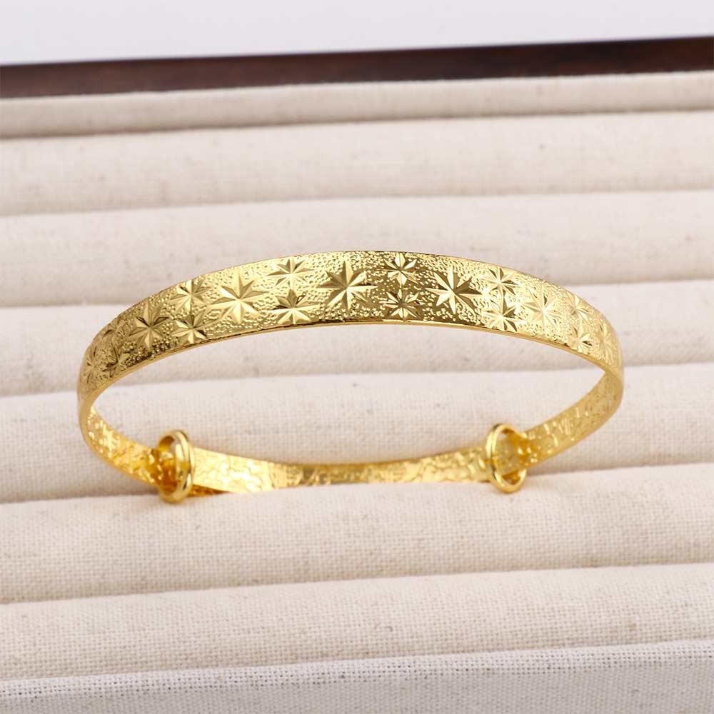 Ladies Wedding Bride Decor Cuff Bracelet Dubai Bangle Bracelet Adjustable Bangle Women Bracelets