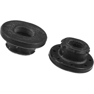 No.25336-F2000 Bague de support d'isolant inférieur de radiateur pour Hyundai Elantra 2017-2020 / Support d'isolant inférieur de radiateur intérieur / Caoutchouc durable / 2 Pièces Noir