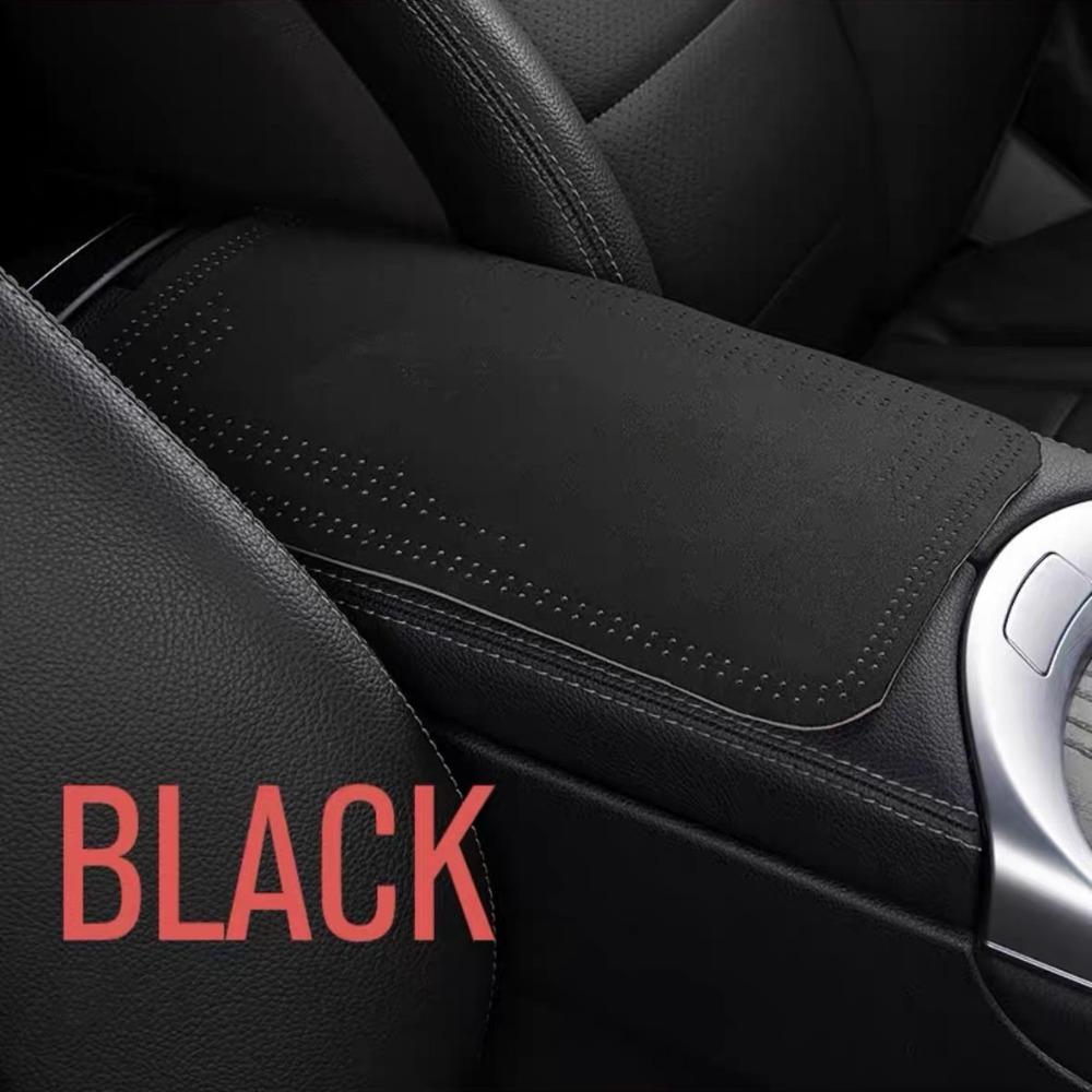 Universal Car Armrest Cover Mat Four Seasons Plush Elbow Pad Car Armrest Box Protection Pad Car