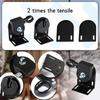 Exterior Sun Shades Replacement Mounting Brackets Curtain Accessories Cordless Crank Kit for Yard Backyard Balcony Garden Porch
