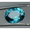 8.12 Ct Natural Grandidierite Bluish Green Oval Certified Fabulous Gemstone