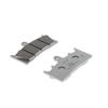 Nissin Brand Brake Pads BRAKE PAD Premium Pads Semi-Metal, Part Number: A0440, 1 Set, 2 Pieces of 2 Wheels, Motorcycles