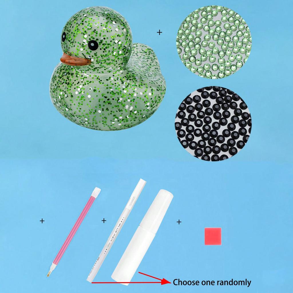 DIY Diamond Tool Duck, Fun Multi-color Handicrafts, Glue Pens, Handmade Decorations