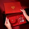  Red Tone Makeup Set with Lip Glaze, Perfume Cushion BB Cream Birthday Gift