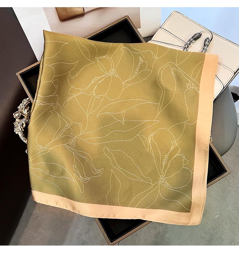 Women S Thin Square Scarf For Spring Summer Shirt Decoration Neck Protection