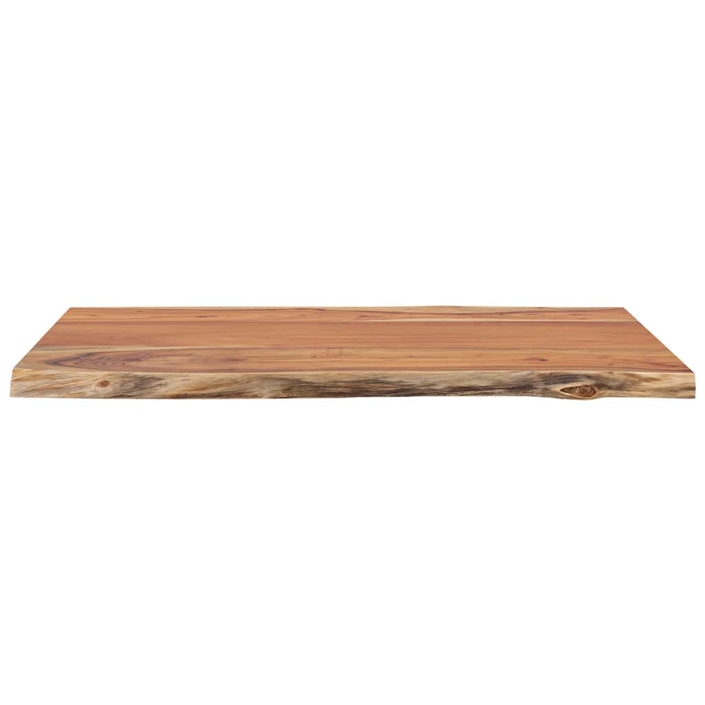 Vidaxl Blat Do Stołu, 80X60X2,5 Cm, Drewno Akacjowe, Naturalna Krawędź