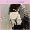 Fashion Dual Pocket Butterfly Bow College Style Backpack For Women Daily Use