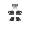 For SSANGYONG TORRES-EVX/ACTYON -2025 Carbon Fiber Black Rearview Mirror Decoration Cover Trim Exterior Accessories