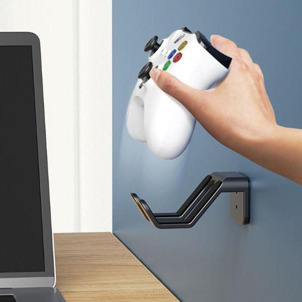 

Black/White/Pink Gamepad Stand Punch Free Headset Hook Hanger for cames Controller