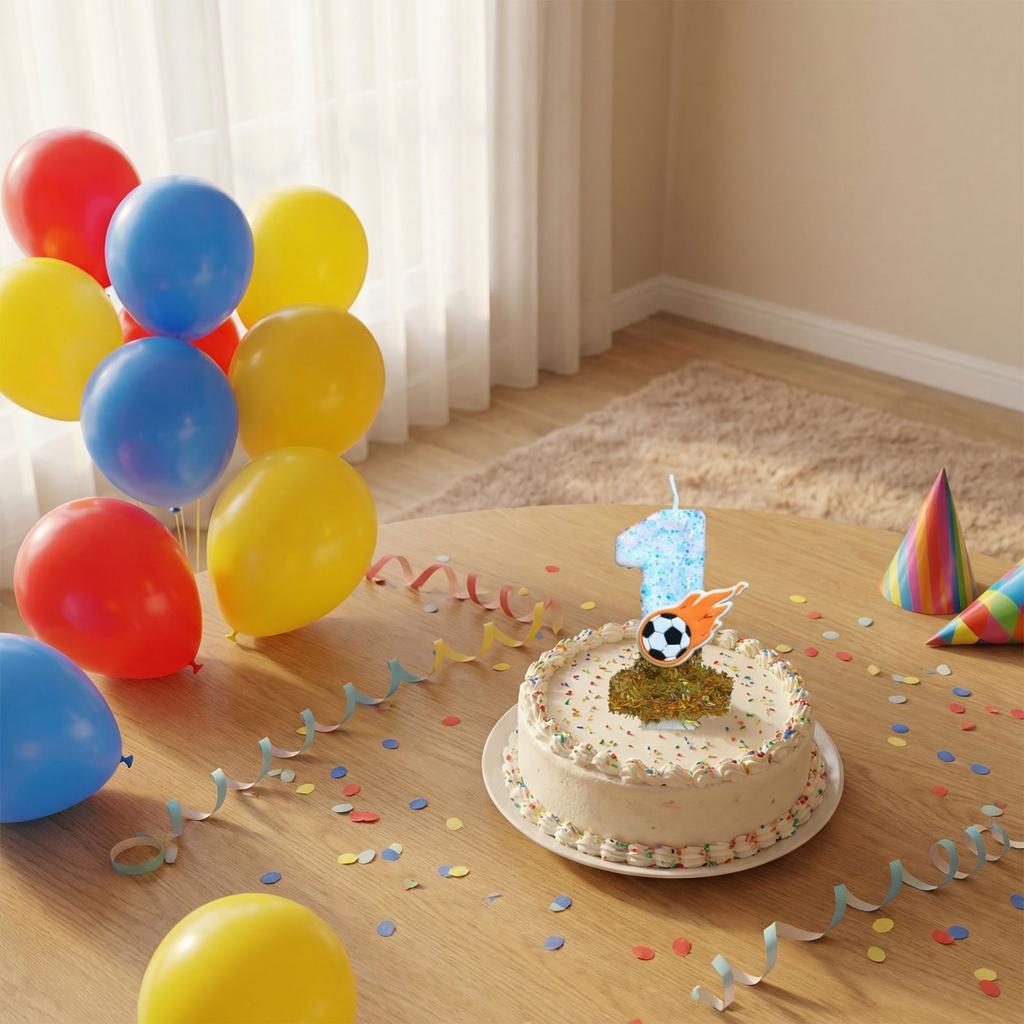 Fashion Cartoon Creative Birthday Candles Party Digital Candles