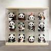 Kawaii Panda Series Micro Particle Building Block Creative Cute Animal DIY Assembled Models Bricks Toys For Kids Birthday Gifts