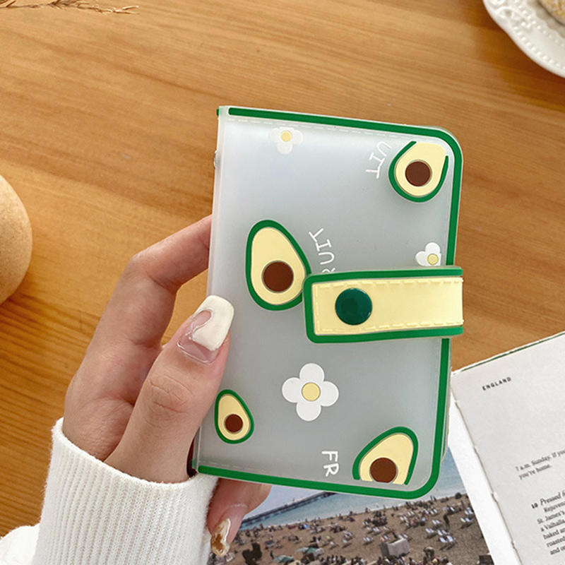 Cute Card Holder For Women Stylish Compact Lightweight Card Case Wallet Fashion Portable Mini Purse Organizer For Credit Cards ID Cash