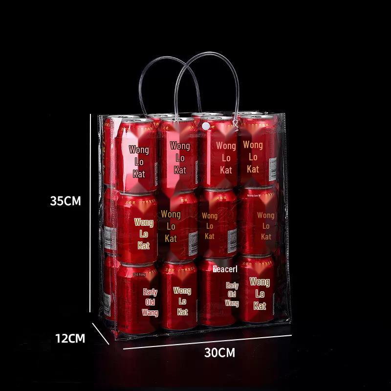 Transparent PVC Tote Bag - Customizable Gift Favor Bag