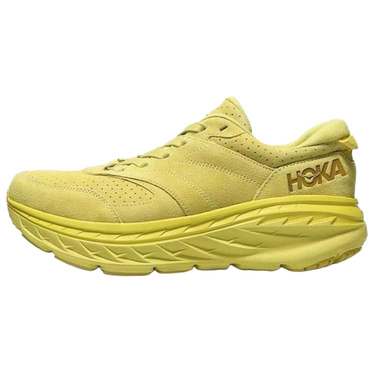 HOKA ONE ONE Bondi L Suede Celery Lima Bean All Gender 1122572-CLMB cm