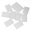 10pcs Stainless Steel Rectangle Charms Blank Hanging Tags Charms Pendant For Jewelry Making DIY Necklace Keychain Accessories