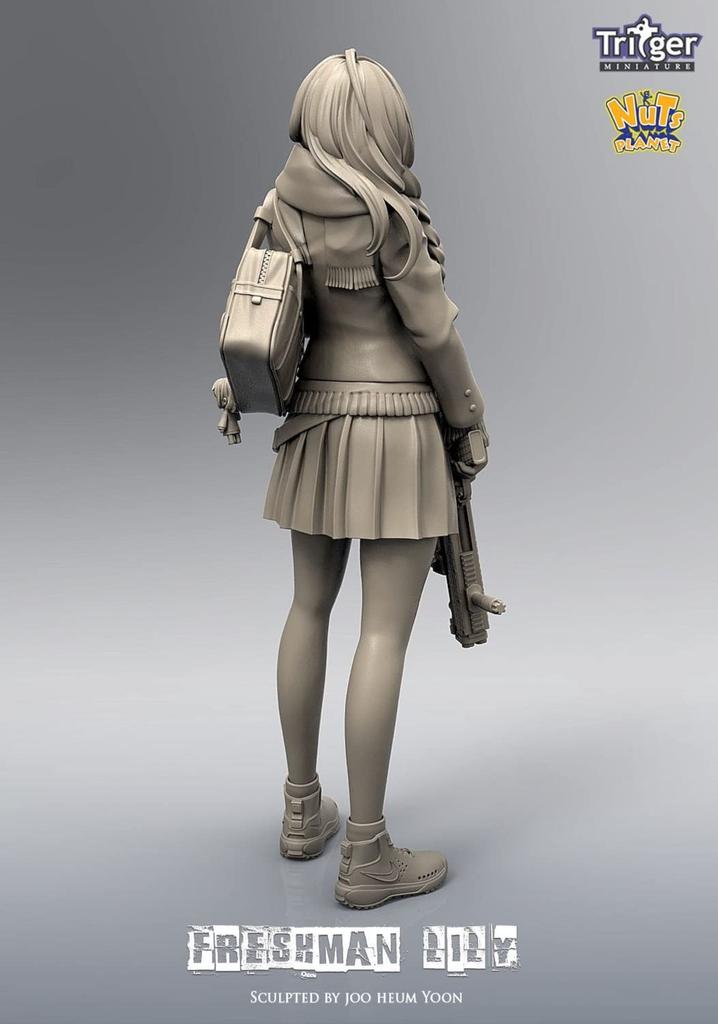 Nuts Planet Freshman Lily Furchtloser Freshman Resin Kit T12002 Formfarbe 1/16 (120 mm)