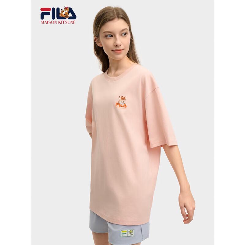 FILA Jackson Yee Couple Knit Short Sleeve T-shirt 180/100A/XL