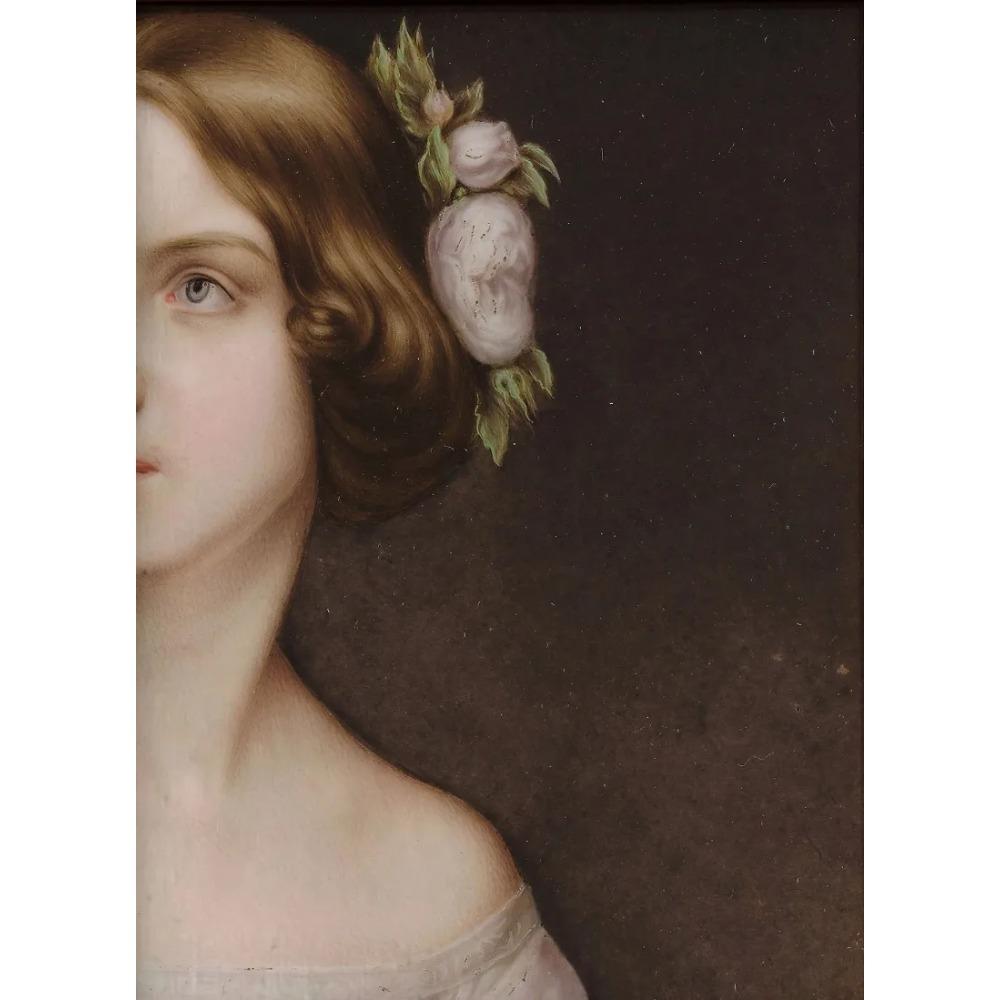 Eclectic Alter Portrait Renaissance Baroque Feminine Woman Poster Print Wall Art Pictures Canvas Painting Room Home Decor Gift