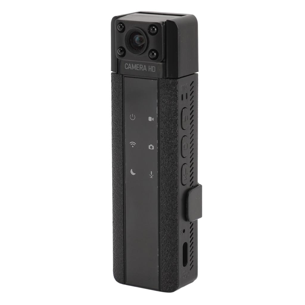 WiFi Body Cam Wireless 170 Degrees  Wide Angle Clip On Mini Camera for Photo Video Recording Hiking Biking Travel