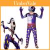 Sundrop Fnaf Clovn Cosplay Îmbrăcăminte Băieți Fete Body Mască Petrecere Salopetă Perfectă pentru Halloween Cosplay și Petreceri