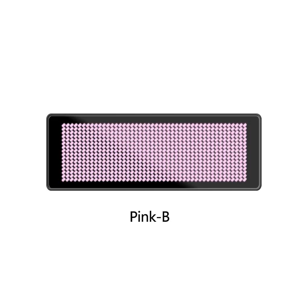 Fancyfamily Mini LED Digital Bluetooth APP Programmable Rechargeable Scrolling Name Message Tag Sign
