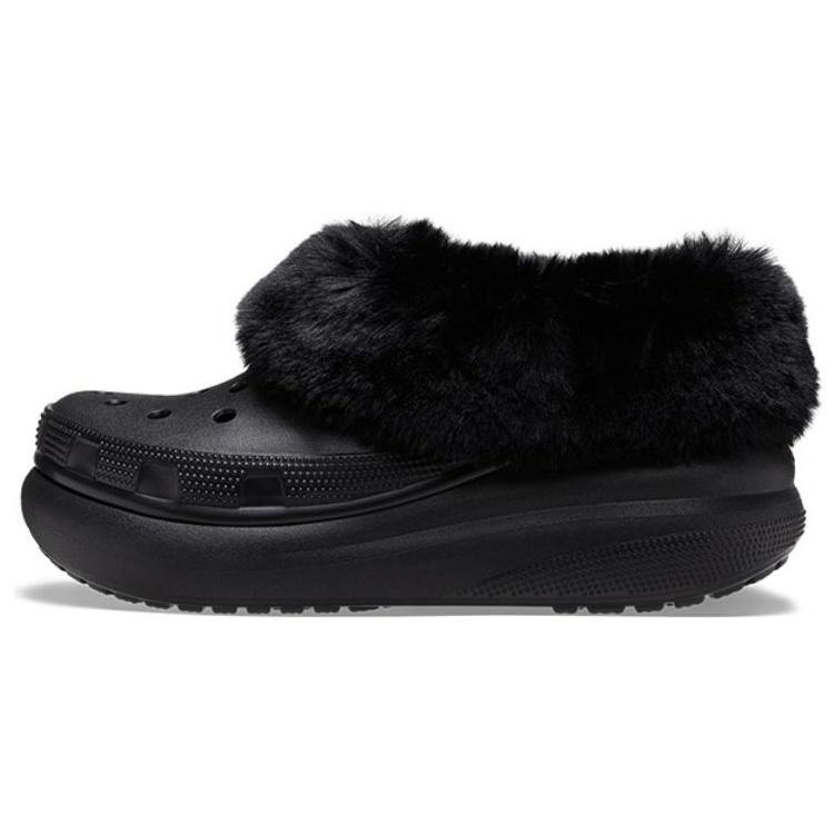 Crocs Furever Crush Shoe Clogs Black Men s 208446-001 EU 39-40