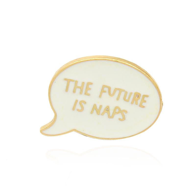Sleepy Nap Badge: Stylish Brooch Accessory for Tired Moments