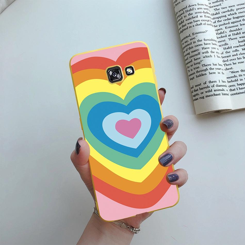 Süßes Silikon Case für Samsung Galaxy J5 J7 Prime A7 2017 Hülle Funda für Samsung G570F G610F A720F Liebesherz Weiche Handyhülle