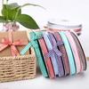 Assorted Colors Gingham Ribbon DIY Crafts Bow Ribbon Variety Pack Gift Wrapping Ribbon  Hair Bows