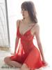 Sexy Rigid M Size [Vivid Style] Lingerie, Babydoll, Mesh, Lace, Basic, Sheer, Beautiful, Women's, Red,