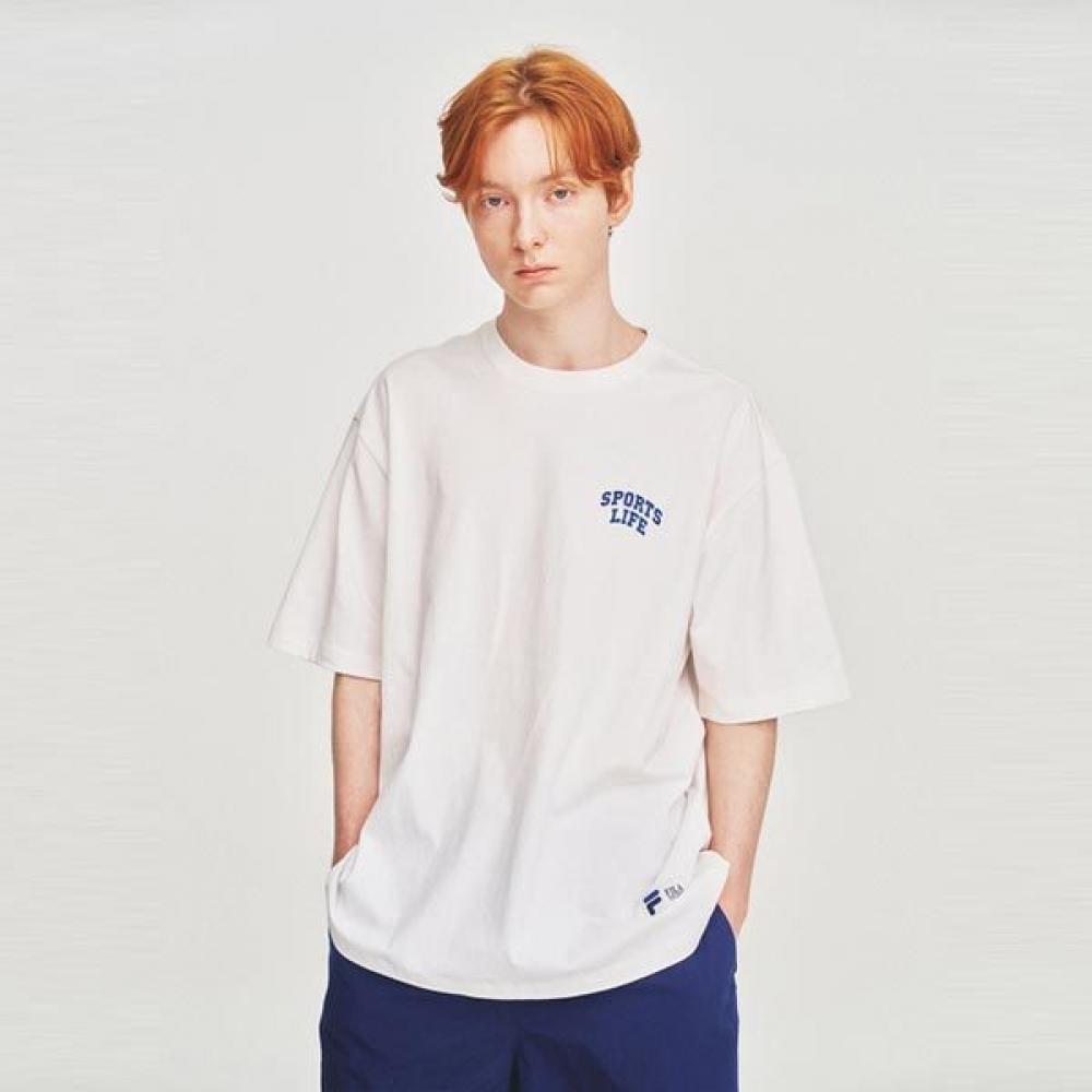 Fila SporTslife T shirT shorT Sleeve Arch Small Logo white/95