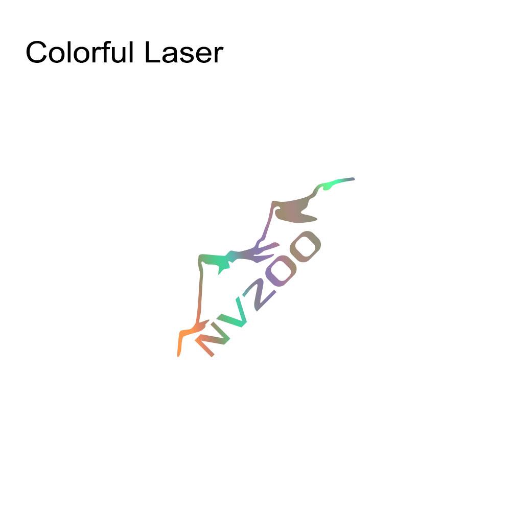 Чехол на капот автомобиля Наклейки на двигатель Для Nissan NV200 Evalia Тюнинг Автоаксессуары Фургон Виниловая накладка на капот Горный стиль Декоративные наклейки Colorful Laser