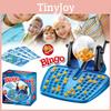 Interactive Bingo Game Hand Crank Lottery Machine Colorful Family Fun Toy For Kids