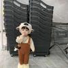 All-match Korean Style Cute Sheep Hat Cloth Accessories Cartoon Children Lamb Hat Plush Muffler Faux Fur Bucket Hat Girls