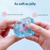 Slow Rebound Blue Ocean Ice Cube Stress Balls Slow Rising Sensory Fidget Toy  Adults Use