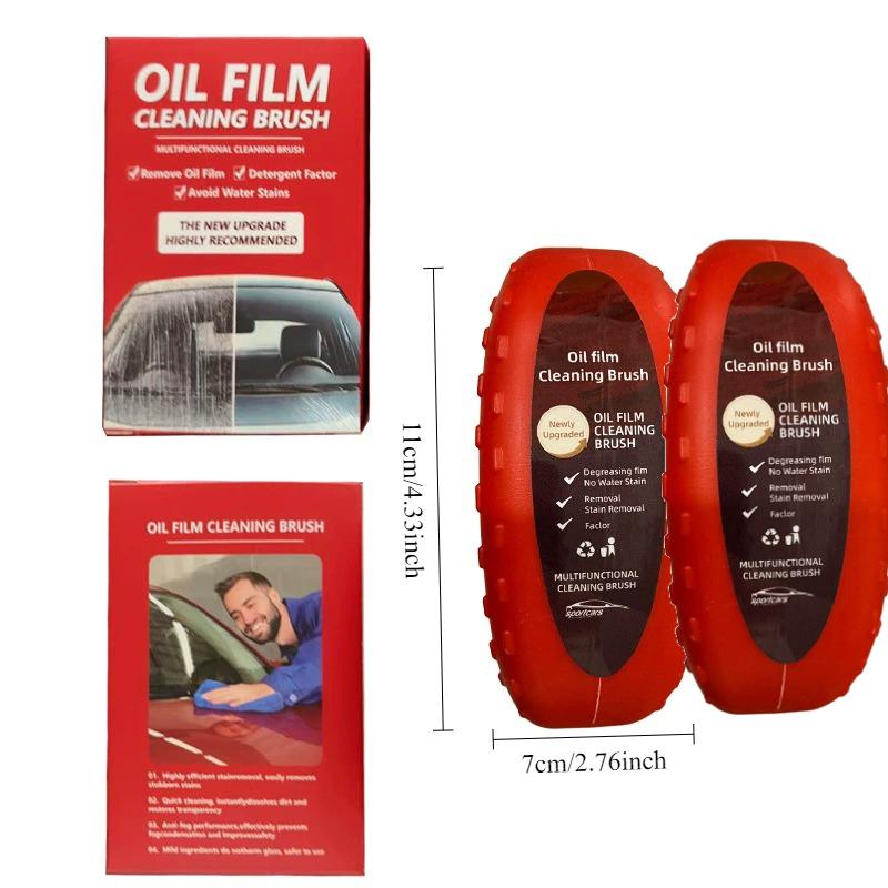 Car Glass Oil Film Remover Auto Detailing Powerful Glass Polishing Compound Windshield Cleaner Cleaning Brush Polish Car Tools